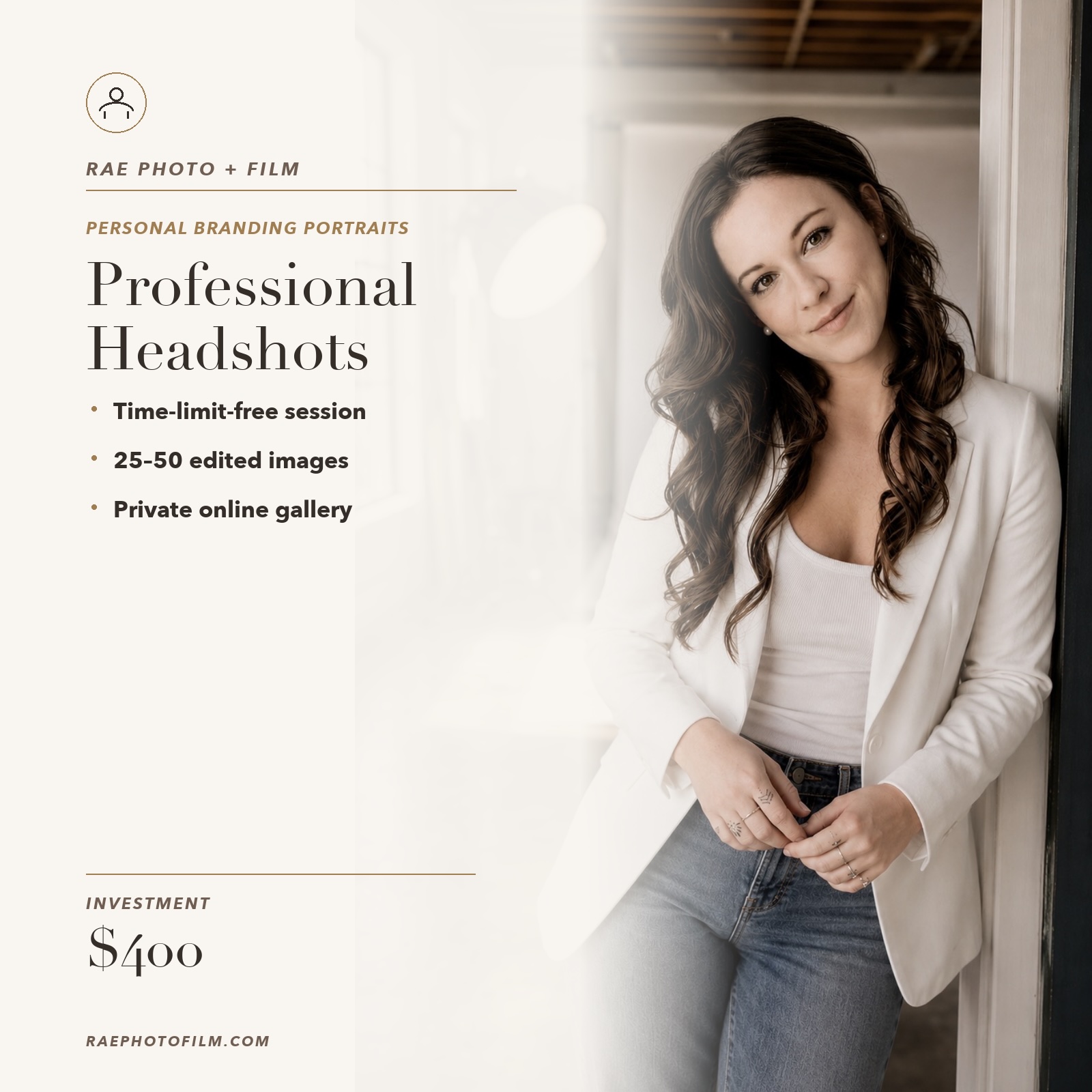 Professional Headshots details and pricing